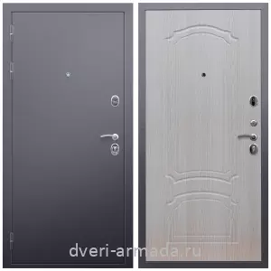 Взломостойкие входные двери, Дверь входная Армада Люкс Антик серебро / МДФ 6 мм ФЛ-140 Дуб беленый с хорошей шумоизоляцией квартирная